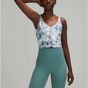 Lululemon align tank top in kaleidofloral multi size 12